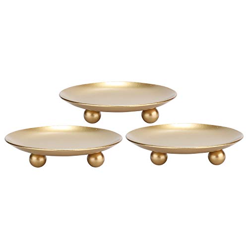 Iron Plate Candle Holder