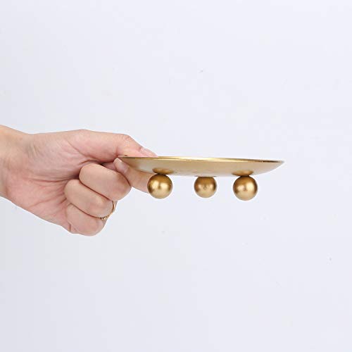 Iron Plate Candle Holder
