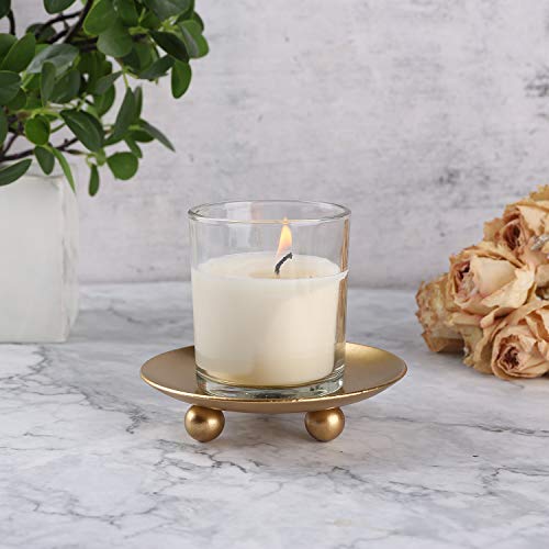Iron Plate Candle Holder