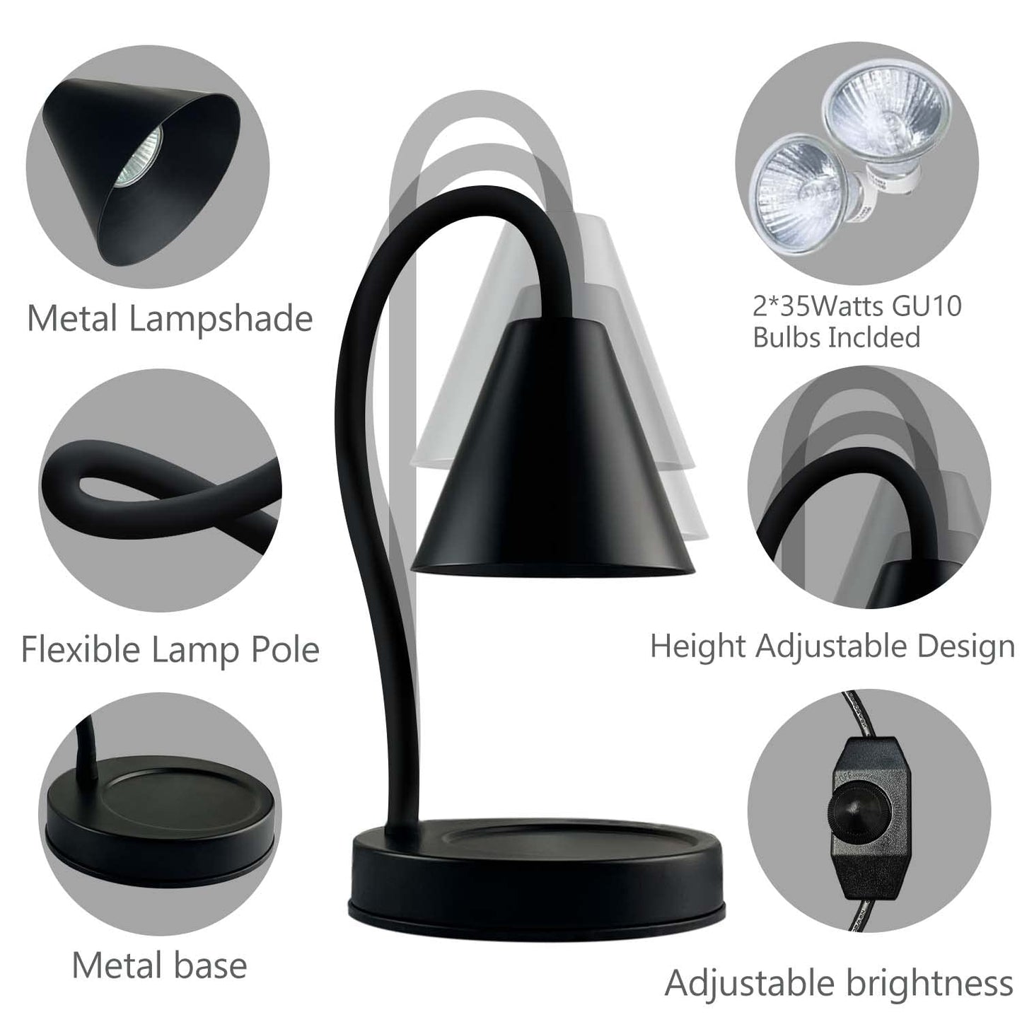 Candle Lamp with Dimmer