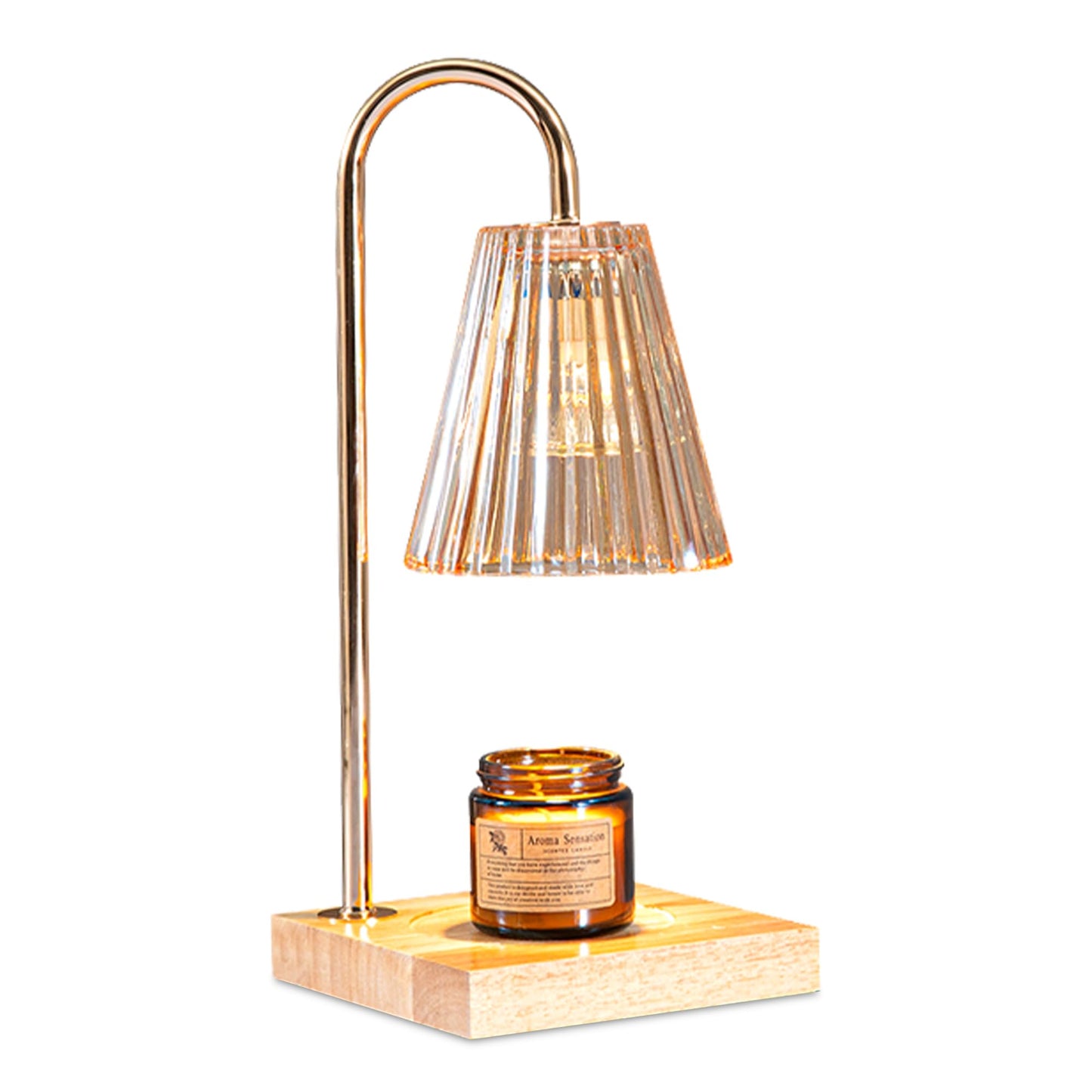 CROSSLER Electric Candle Lamp with 2 Light Bulbs