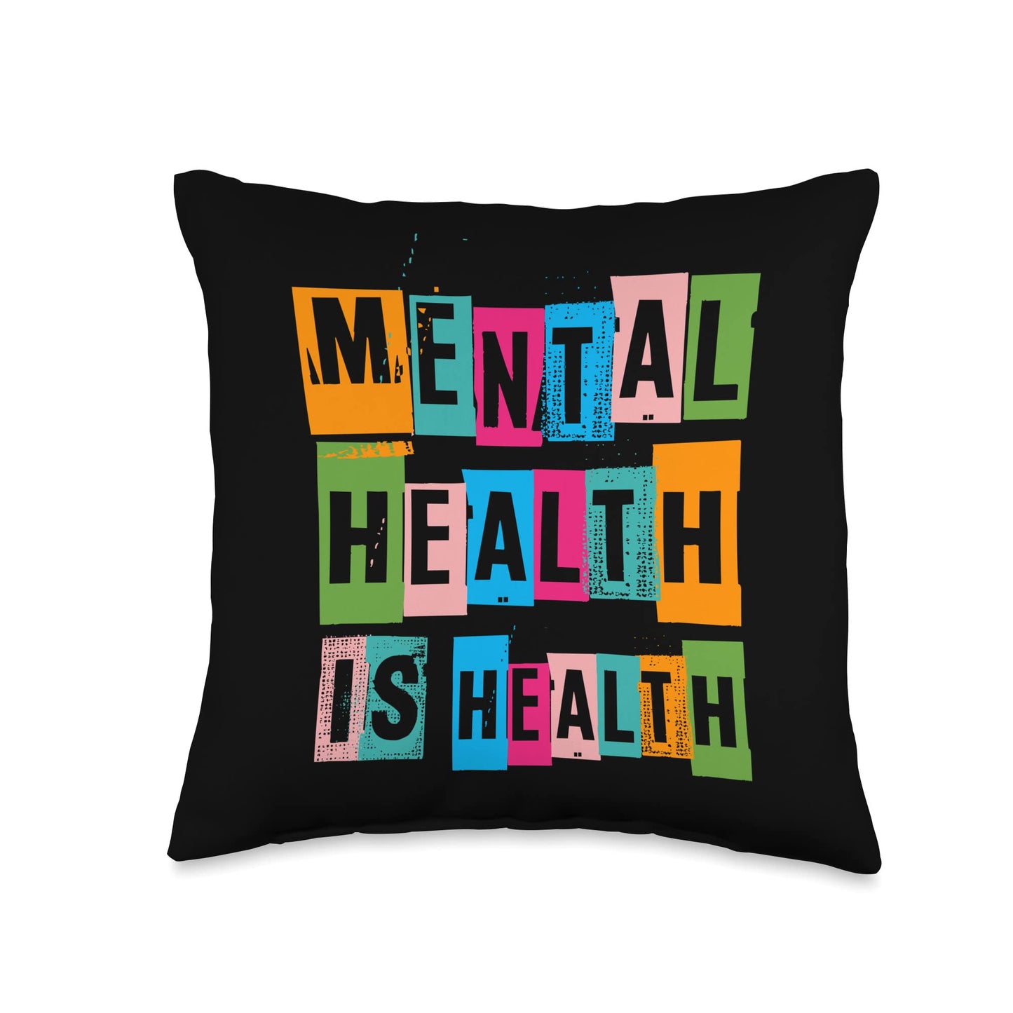 Mental Health Throw Pillow