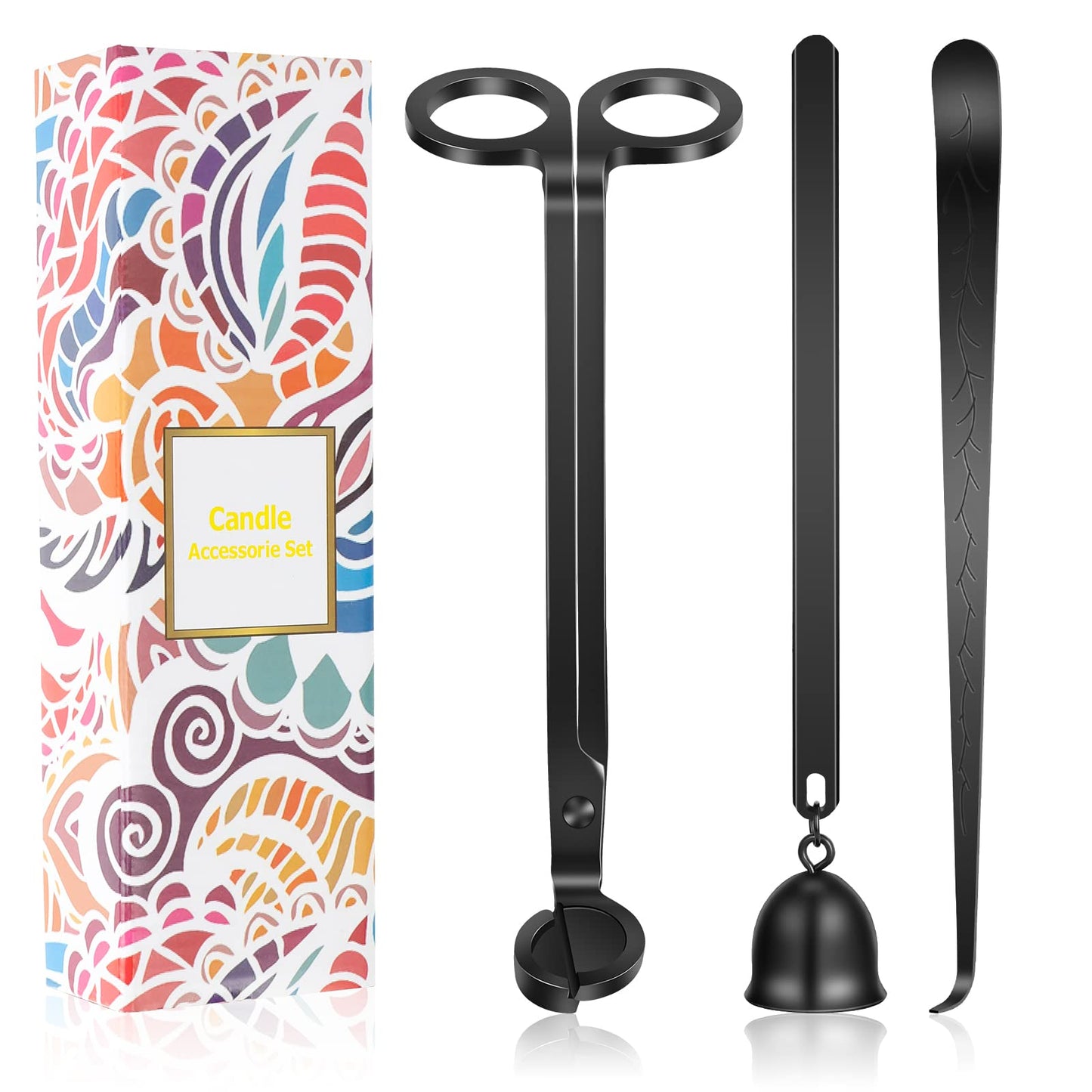 Saiveina 3 in 1 Candle Accessory Set