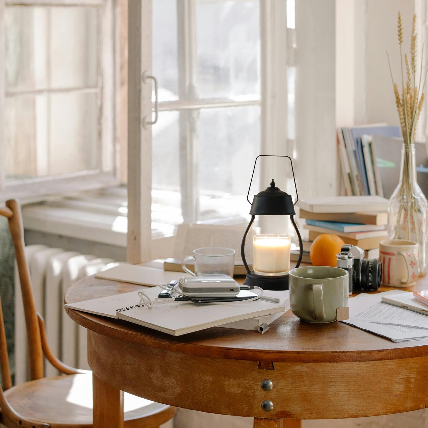 Candle Lamp - Includes 2H/4H/8H Timer & 2 Bulbs