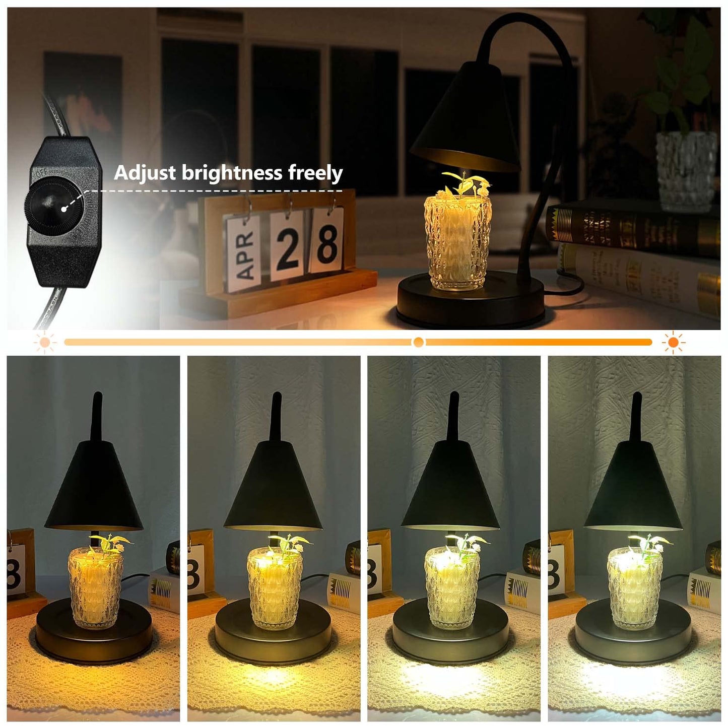 Candle Lamp with Dimmer