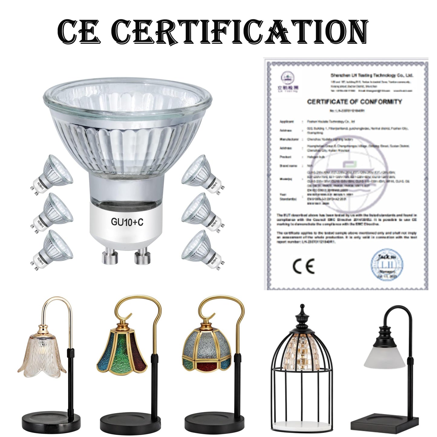 MOFALA 2Pcs Candle Lamp light Bulb Replacement, 35 Watt