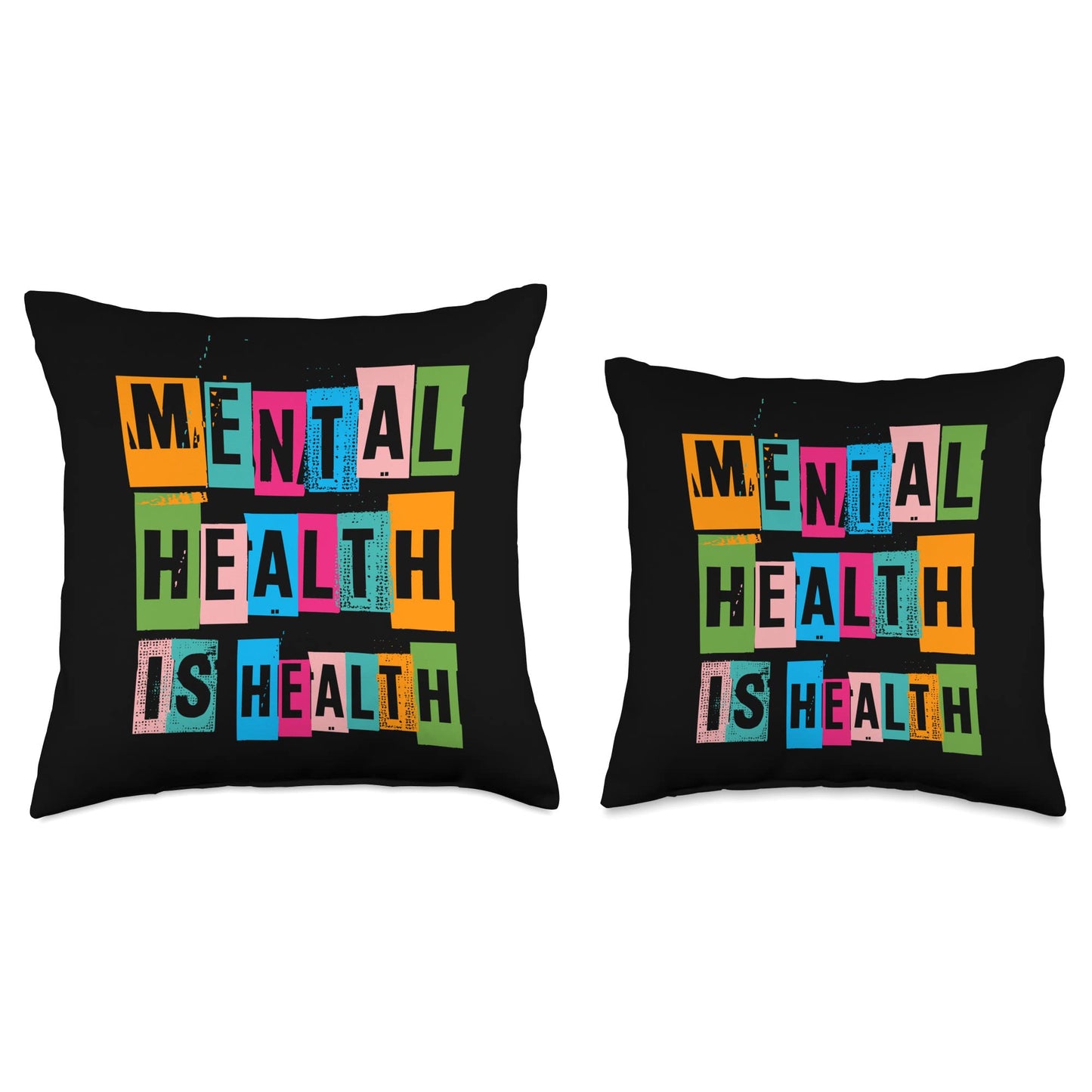 Mental Health Throw Pillow