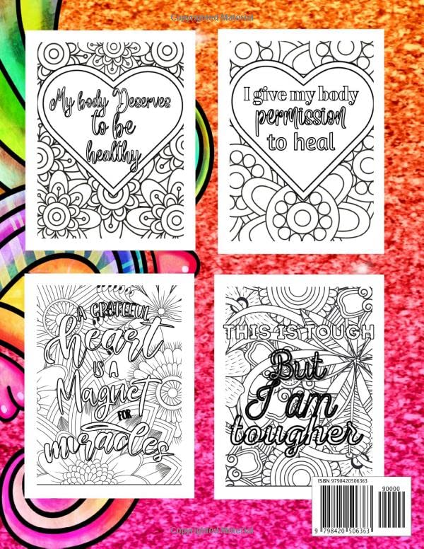 Healing with Laughter: Mental Health Trauma Coloring Book: Creative way to manage Trauma, Stress, and Anxiety