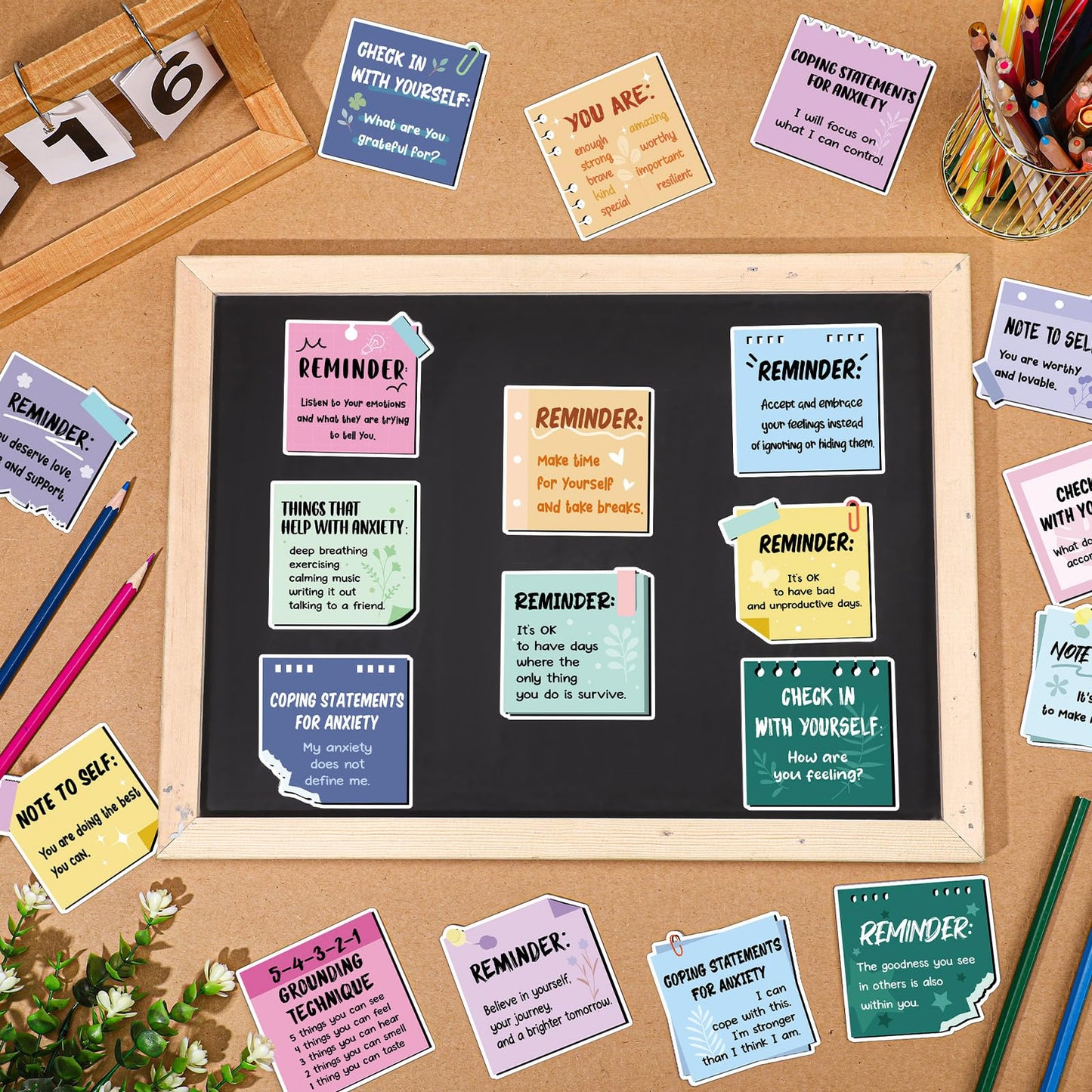 Motivational Daily Reminder Magnets