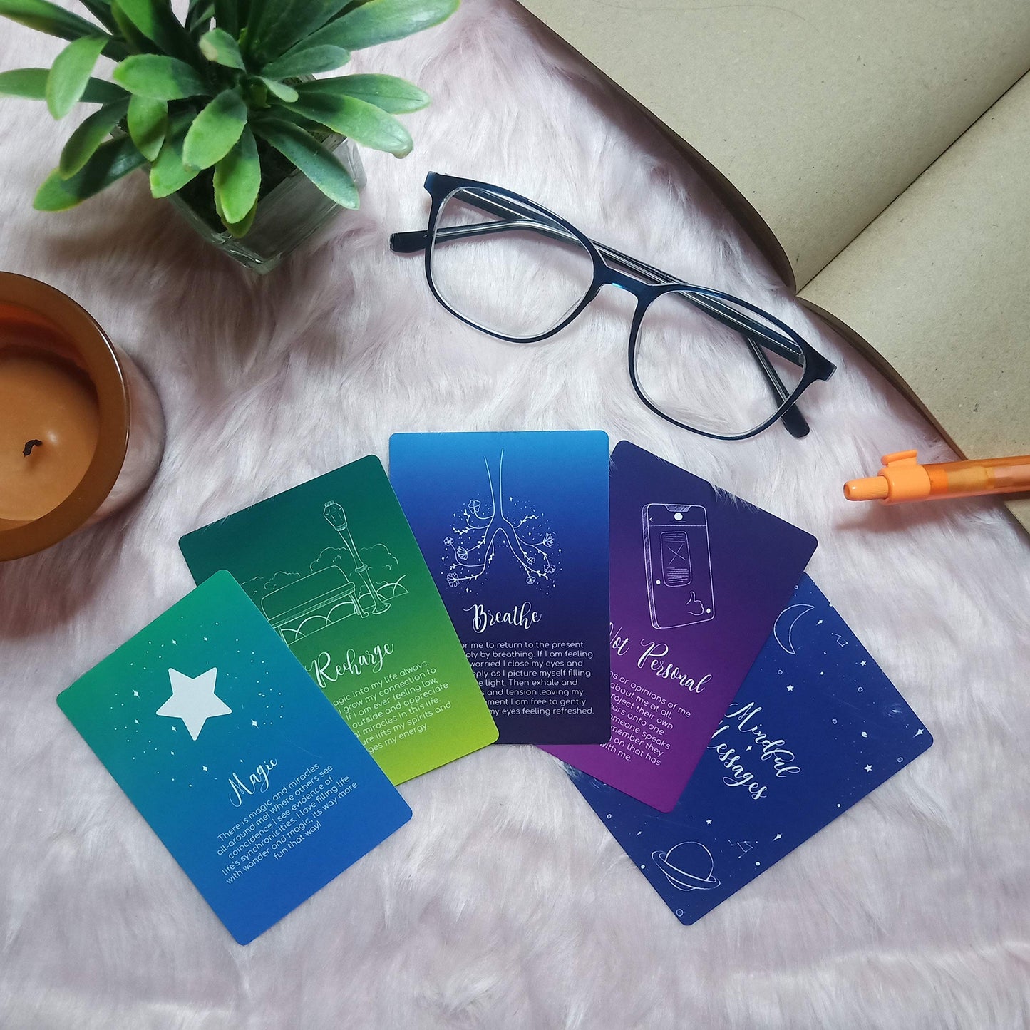 Positive Affirmations Meditation Cards