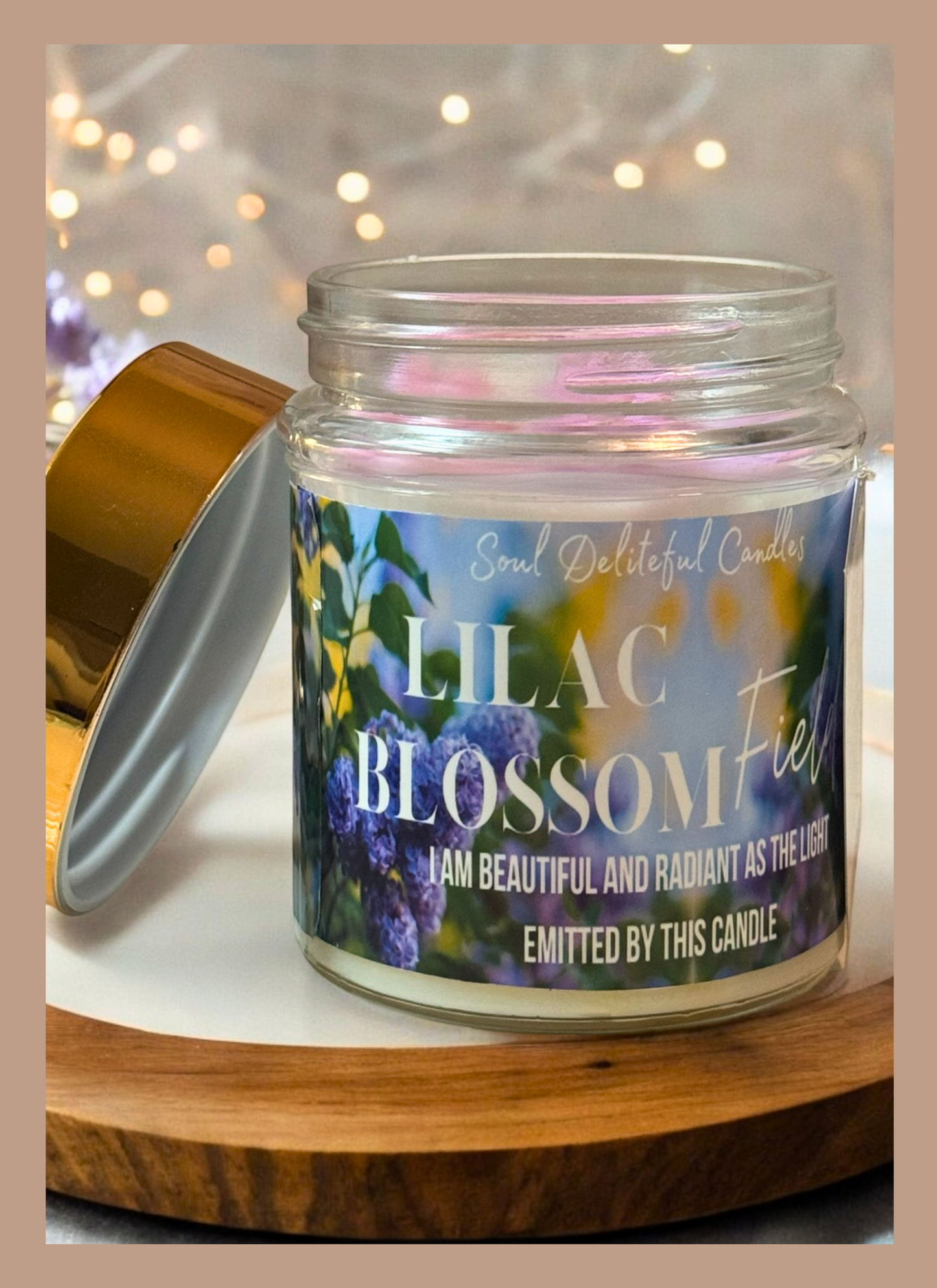 Lilac Blossom Candle