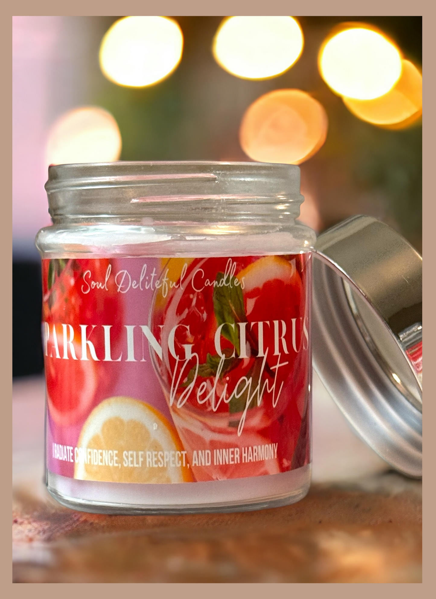 Sparkling Citrus Delight Candle
