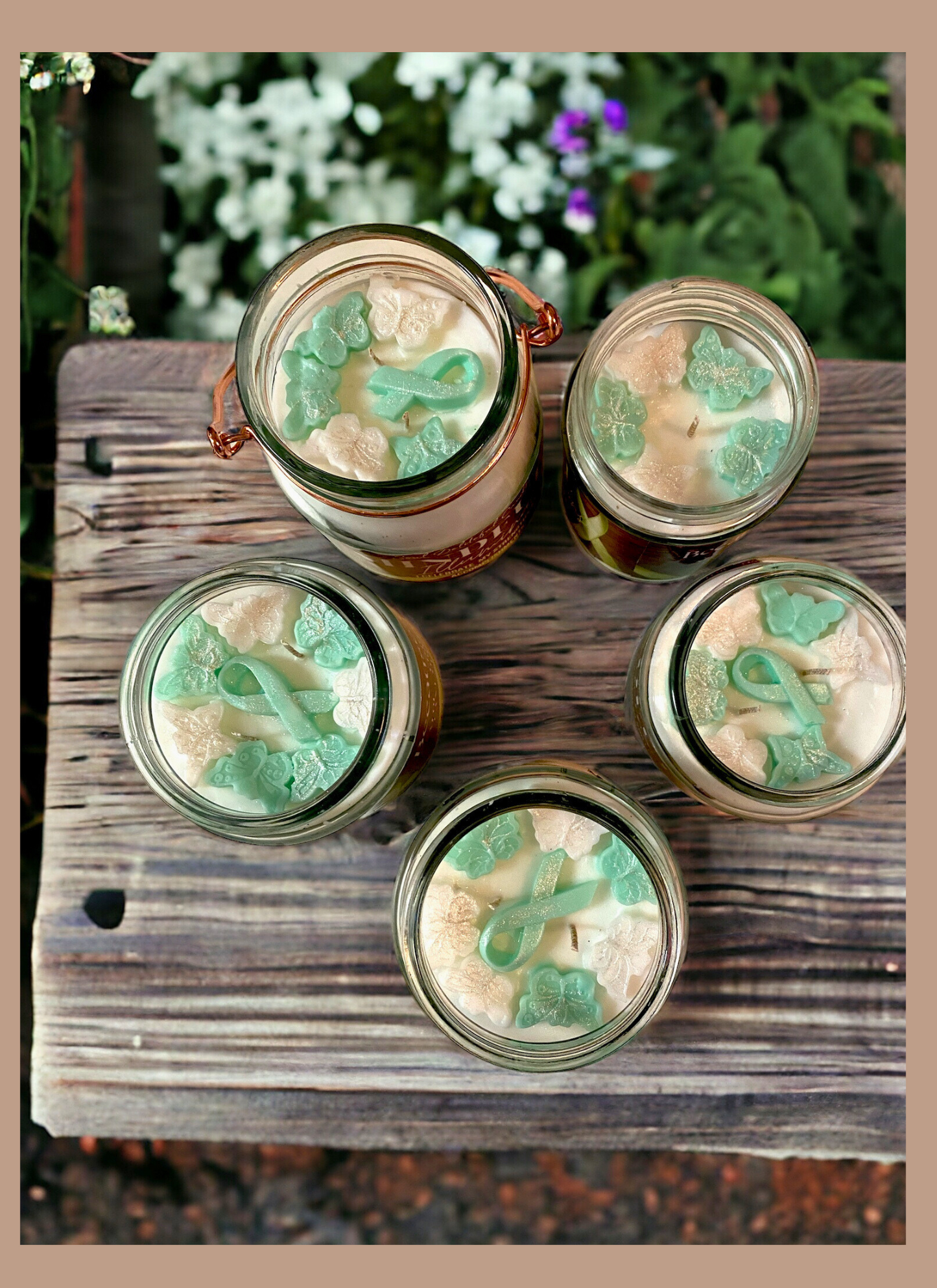 Mindful Illumination Mental Health Awareness candle