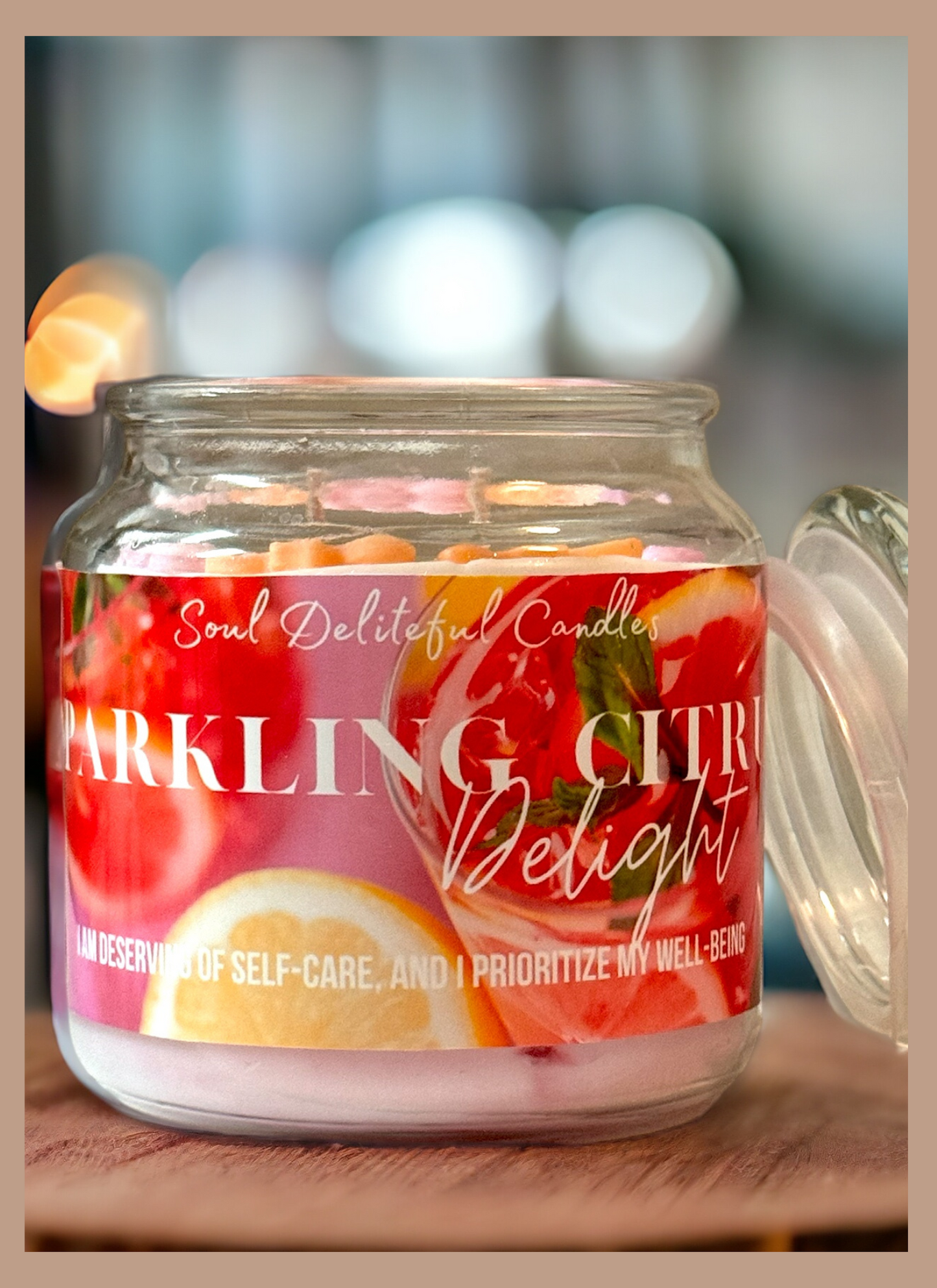 Sparkling Citrus Delight Candle