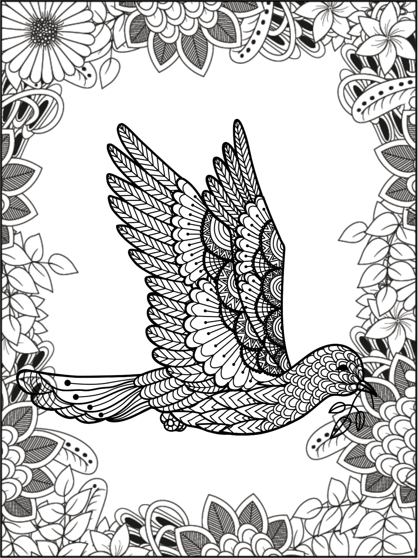 Healing Animals: Coloring Book