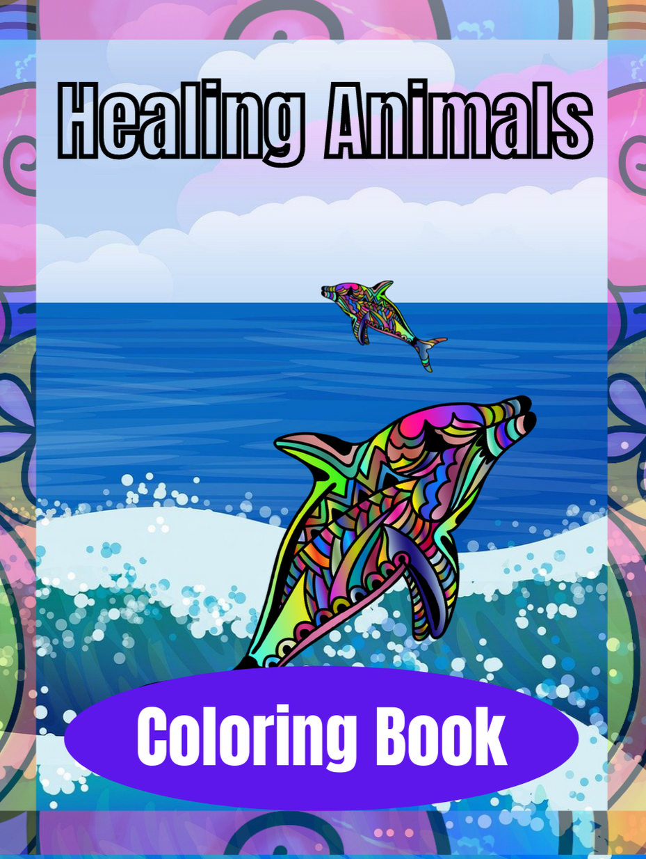 Healing Animals: Coloring Book