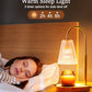 Candle Warmer Lamp Electric Timer - Candles Wax Warmers Glass Lamps for Jar Candles Burner No Flame Scented Melting Warming Lantern Adjustable Height Dimmable Light with 2 Bulb for Home Living Bedroom