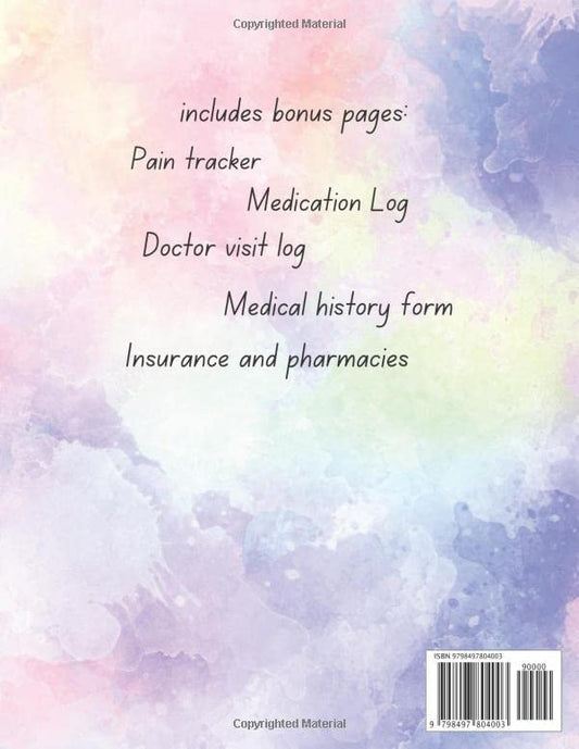 Chronic Pain Warrior: Learn to empower yourself: chronic pain and mental health workbook, guided journal for women, men, teens, personal growth, gift, depression workbook