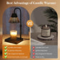 Banbanda Candle  Lamp with Dimmer and 2 Bulbs