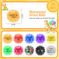 20 Pack Motivational Mini Stress Balls Set