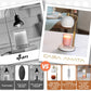 CASA AMATA® Candle Warmer Lamp with Timer - Dimmable and Height Adjustable Candle Lamp with 2 Bulbs, Compatible with Large Jar Candles, Wax Melt Warmer for Home Gifts, Candle Warmer Gift for Mom