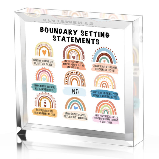 Boundaries Tabletop Office Decor