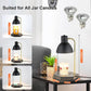 LALISU Candle Lamp with Timer & Dimmer with 2 * 50W Bulbs (Black)