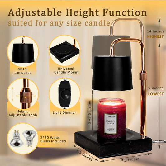 Candle Lamp with 2*50W Bulbs