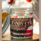 Candy Cane Swirl Candle