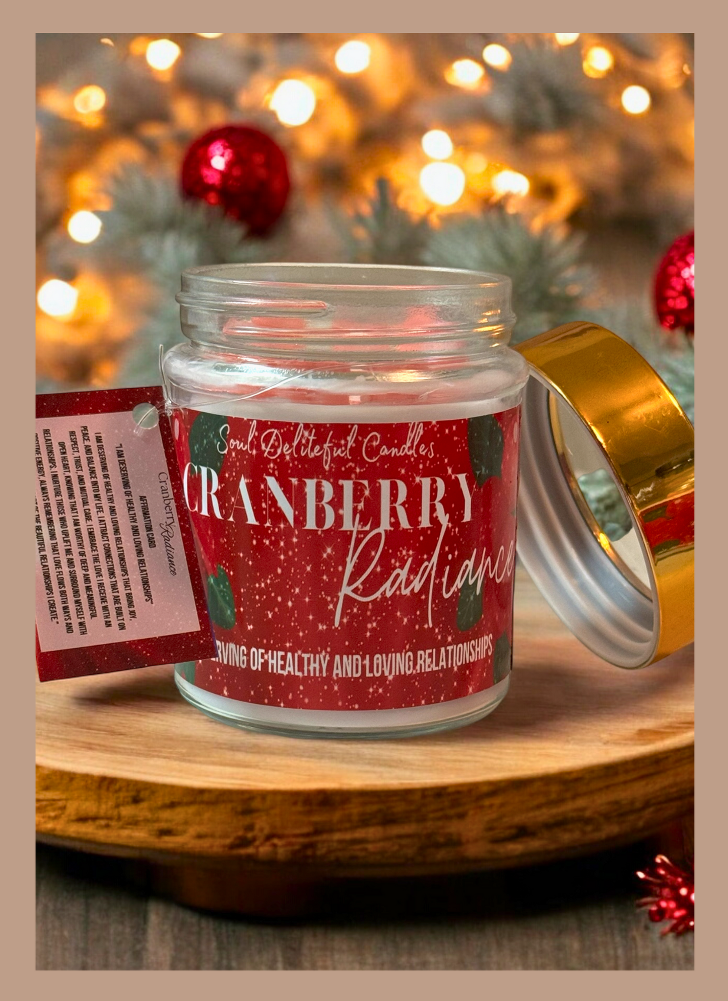 Cranberry Radiance Candle