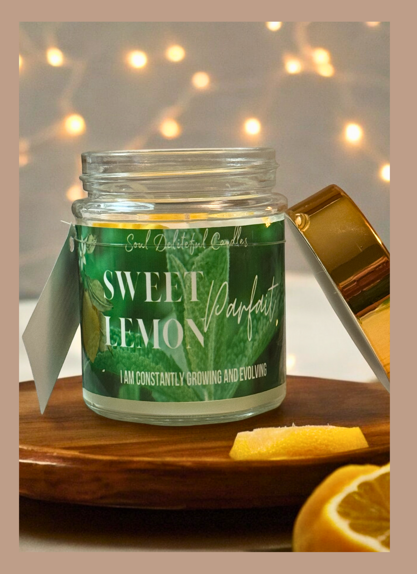 Sweet Lemon Parfait Candle