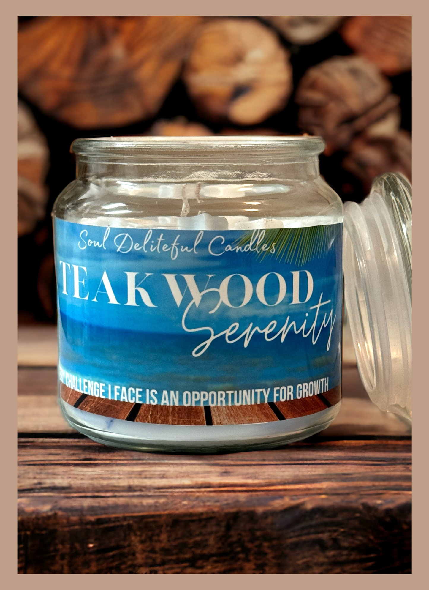 Teakwood Serenity Candle