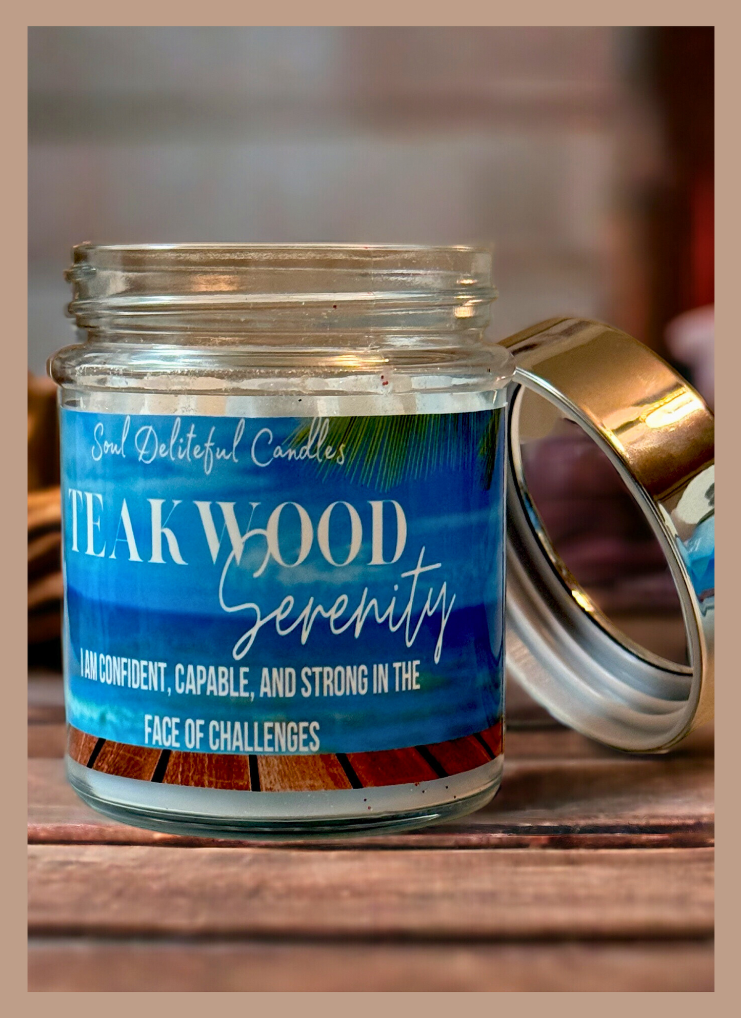 Teakwood Serenity Candle